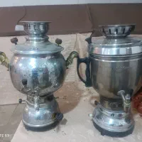 دوتا سماور سالم در حد نو|سماور، چایساز، قهوهساز|اردبیل, |دیوار