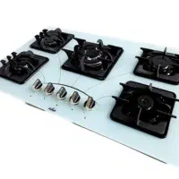 اجاق سفید گاز مشکی سینک Senator