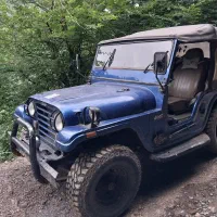 جیپ کا ام KM مدل 1983 سرمه ای متالیک