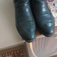 نیم بوت چرم طبیعی برند کاوانی|کیف، کفش، کمربند|پرند, فاز ۶|دیوار