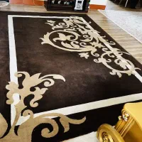 دوعدد فرش طرح گلیم نه متری سالم|فرش|قائم‌شهر, |دیوار