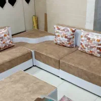 مبل ال طرح کنج کم جا|مبلمان خانگی و میز عسلی|ساری, |دیوار