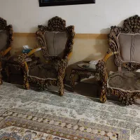 مبل سلطنتی 9 نفره|مبلمان خانگی و میز عسلی|بجنورد, |دیوار