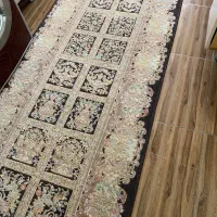 فرش کناره ۱در۵ بلژیکی ابریشم طور با ۲تا پادری ست|فرش|تهران, شهرک دانشگاه شریف|دیوار
