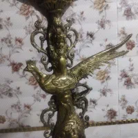 قلیان برنجی طاووس