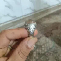 انگشتر نقره  عقیق کبود یمانی