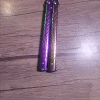 چاقو پروانه ای هفت رنگ اصل