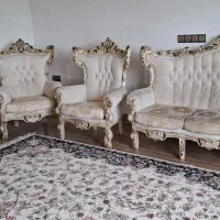 مبل 9نفره سلطنتی   درحد نو|مبلمان خانگی و میز عسلی|خلخال, |دیوار