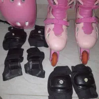 اسکیت تمام ژله صورتی