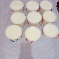 ماست گاوی و گوسفندی محلی لیقوان|خوردنی و آشامیدنی|باسمنج, |دیوار