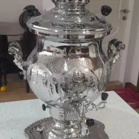 سماور قلم کاری نو نو با کارتن