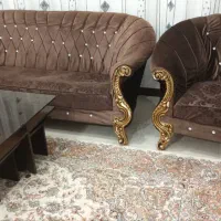 مبل ۷ نفره و میز تلوزیون