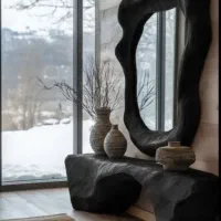 تولیددکوری،کنسول،آینه صخره ای،آباژور،ماکت فروشگاهی