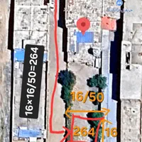 فروش زمین ۲۶۴ متری در خرمدشت