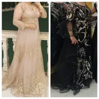 لباس مجلسی سنگ کاری شدهدرحدنو بدون هیچ پارگی