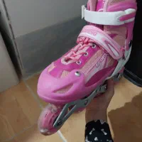 کفش  اسکیت صورتی