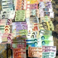 ۱۸۰ برگ اسکناس سوپر بانکی شماره ها پشت سرهم