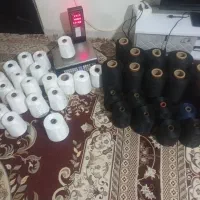 فروش نخ ترویرا سفید و مشکی ۱۵۰ نو مخصوص کار تریکو