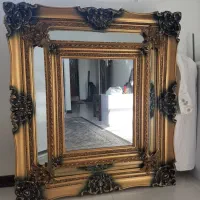 آینه دیواری و کنسول چوب مجلل