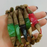 زیورآلات رزینی چوبی|جواهرات|اصفهان, قلعه طبره|دیوار