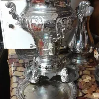 سماور تنوره دار|سماور، چای‌ساز، قهوه‌ساز|اصفهان, شاهزید|دیوار