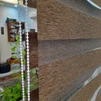 پرده زبرا کاملا نو|پرده، رانر، رومیزی|رودبنه, |دیوار