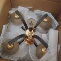 لوستر 4 شعله کارکرده