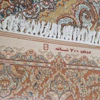 دو تخته فرش12متری700شانه کرم رنگ|فرش|ایلام, |دیوار