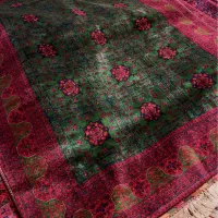 فرش۳ متری دستباف تمام کرک نقشه خان محمدی نوبافت