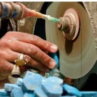 دستگاه تراش فیروزه کم کار