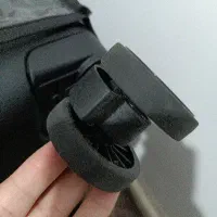 چمدان خارجی نشکن هرموساپرو  مشکی|کیف، کفش، کمربند|گلستان (تهران), |دیوار