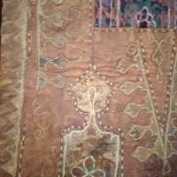 ننو یا گهواره چرمی قاجاری|کلکسیون اشیاء عتیقه|پاکدشت, پاکدشت (مامازند)|دیوار