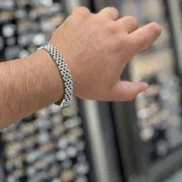 دستبند رولکسROLEX اورجینال تمام استیل