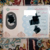 کارت ملی گمشده به اسم عاریفه زمانی