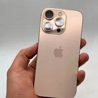 آیفون ۱۶پرو مکس ۲۵۶ گلد کلا ۳۰بار شارژ شده