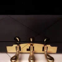 پیانو آکوستیک بوهمیا خوش صدا|پیانو، کیبورد، آکاردئون|تبریز, |دیوار