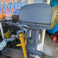 موتور قایق موتوری ۲۵ شافت بلند هزار خار کاملا سالم