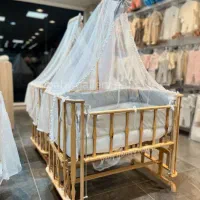 گهواره سنتی سیسمونی نوزاد تخت کنار مادر مدل فرشته