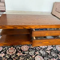 میز تلویزیون با روکش چوب طبیعی، شیک و خوشساخت|میز تلویزیون|تهران, شهرک فرهنگیان|دیوار