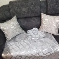 رومیزی چهار تیکه بادو عدد کوسن