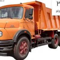 راننده پایه یک هستم، راننده کمپرسی بنز