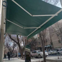 سقف متحرک در برقی سایبان برقی|فروشگاه و مغازه|اصفهان, برازنده|دیوار