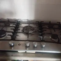 اجاق گاز رومیزی صفحه ای تمام استیل