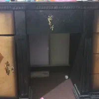 تخت خواب دونفره، میز آرایش و دوعدد پایه تختی|تخت و سرویس خواب|تبریز, |دیوار