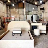 سرویس خواب لمسه دیاموند تخت 1نفره تختخواب دونفره