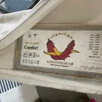 تشک خوشخواب ۷۰*۱۳۰ و ست لحاف و بالش و گارد|تخت و سرویس خواب|شاهینشهر, دهخدا|دیوار