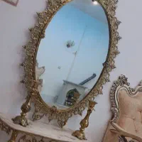 گلدان و میز برنز جنس قدیمی
