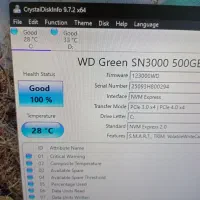 Ssd m2 wester digital green|قطعات و لوازم جانبی رایانه|بیرجند, |دیوار