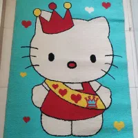 فرش اتاق خواب کودکانه.              ۵۰۰۰۰۰ تومان|فرش|بومهن, |دیوار