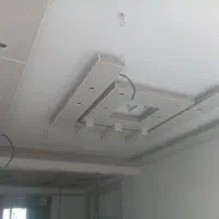 کناف کاغذ دیواری سقف کاذب نرده استیل|خدمات پیشه و مهارت|قیدار, |دیوار